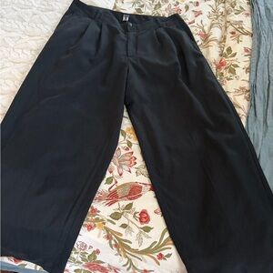 Madewell Classic Black Trousers